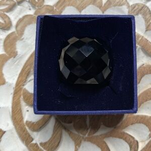 Swarovski Nirvana Black Ring size 8